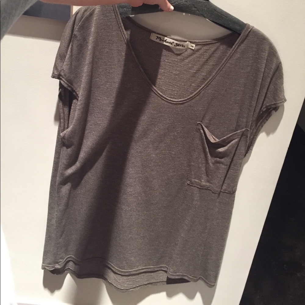 Michael Stars Grey Tee